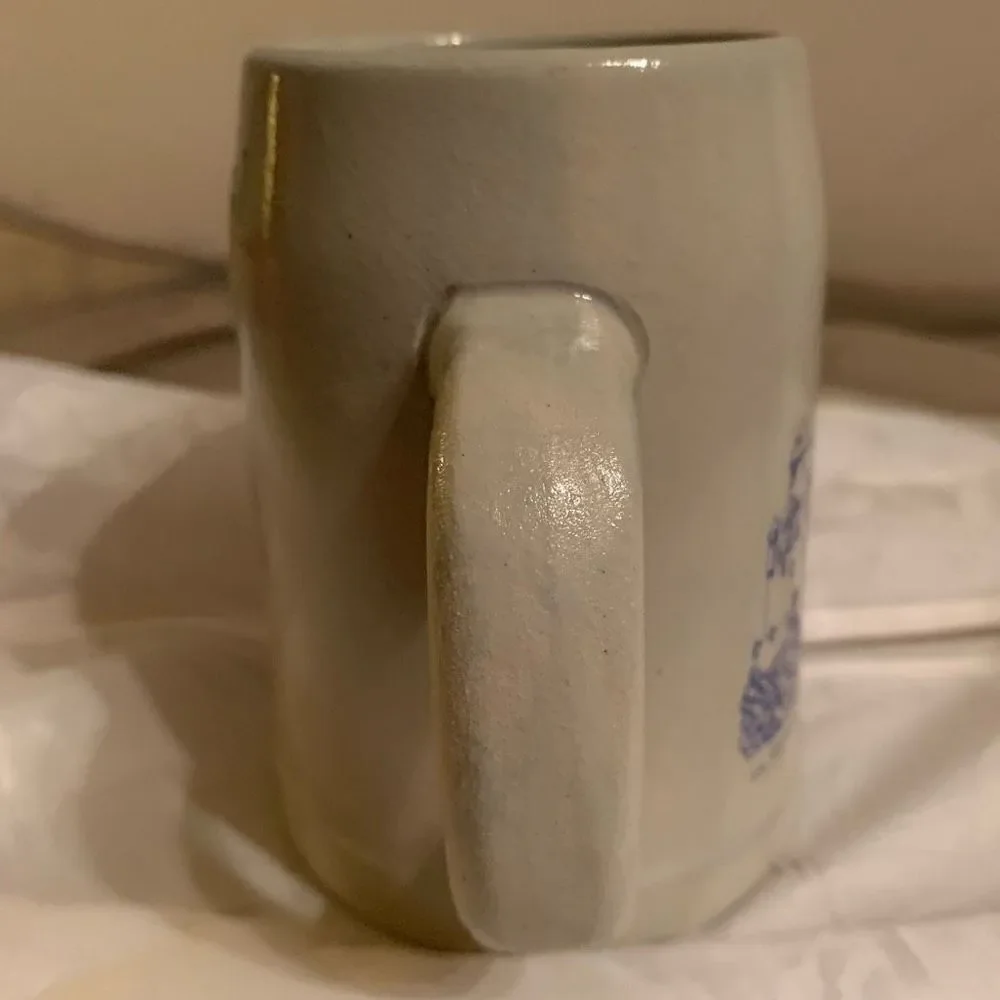 KD German Rhine Line Die Marksburg b. Braunschweig am Rhein .4 Liter Stein